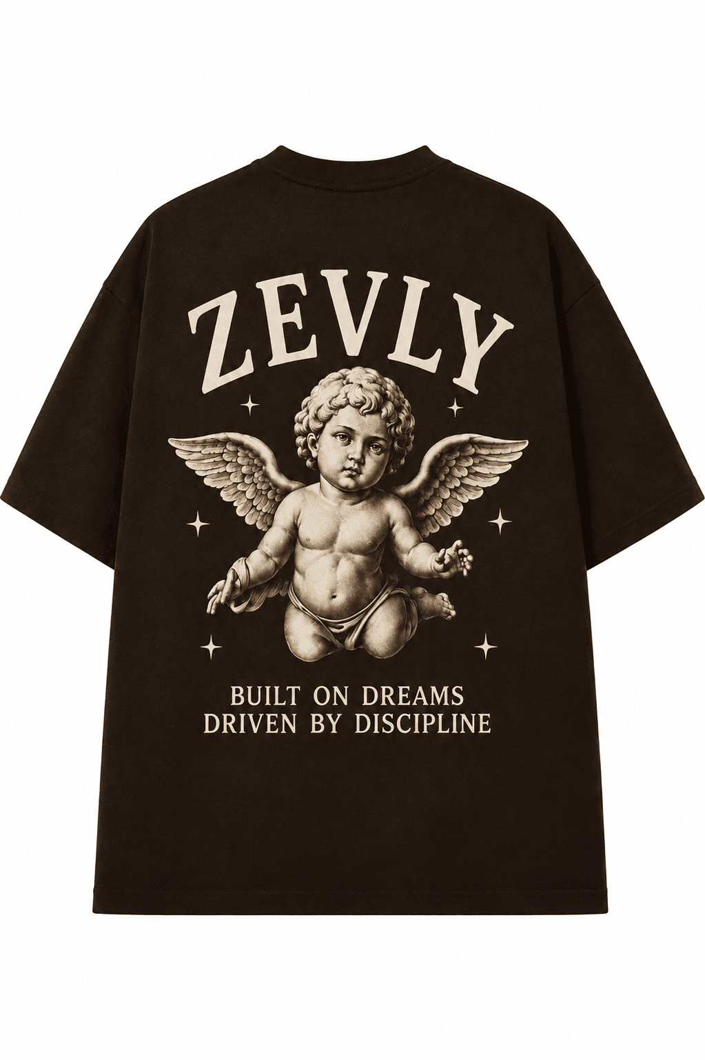 Angel Vision™ Oversized T-Shirt, back view