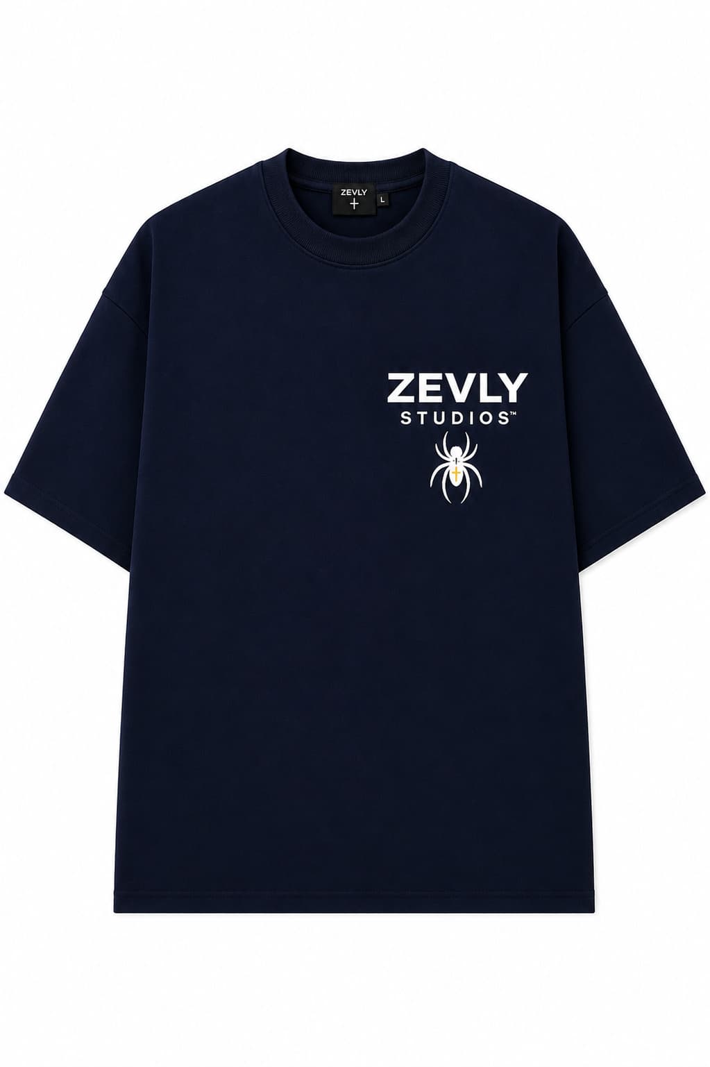 Web of Focus™ Oversized Streetwear T-Shirt — Limited Edition, front view