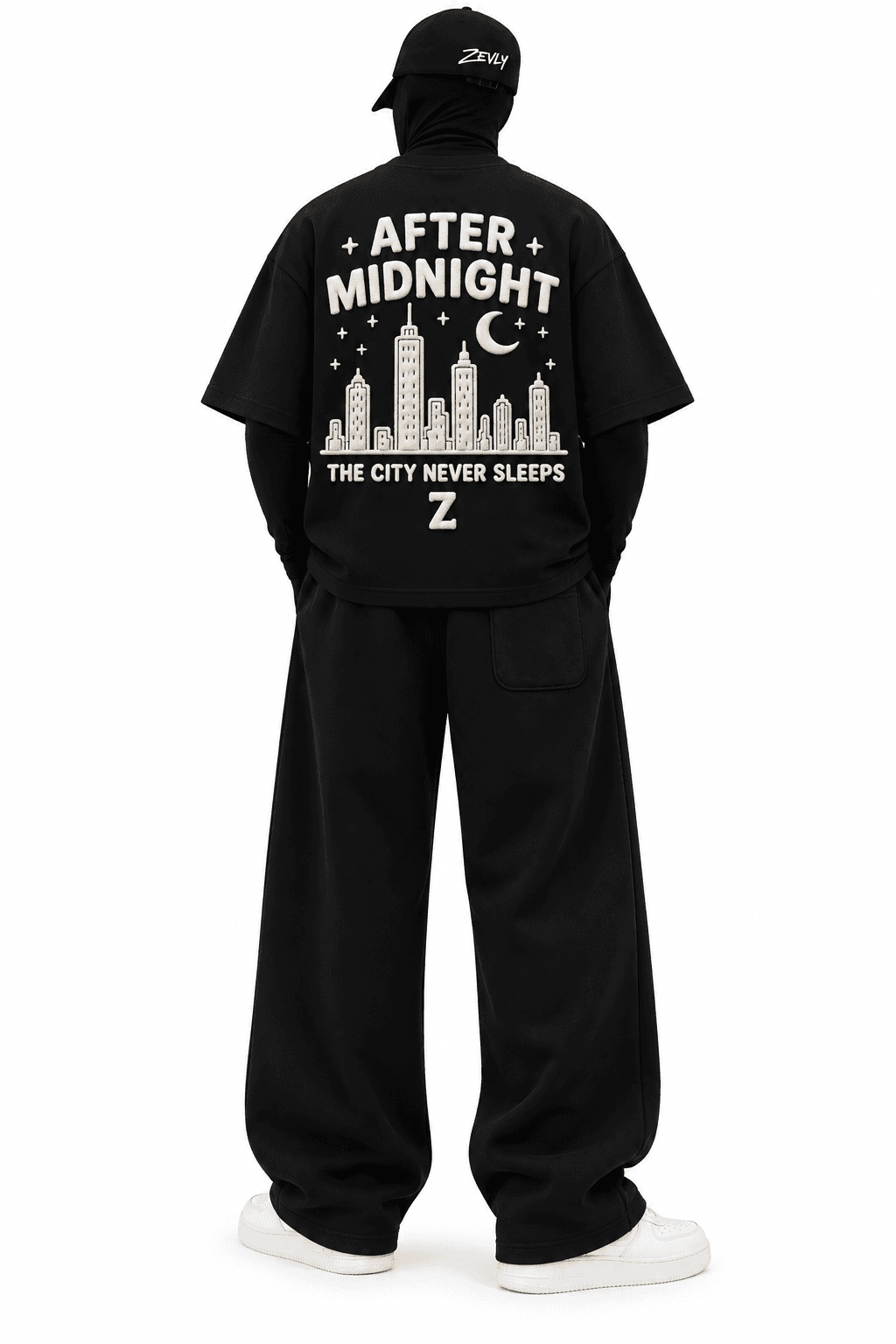 After Midnight™ Black Coord Set, back view
