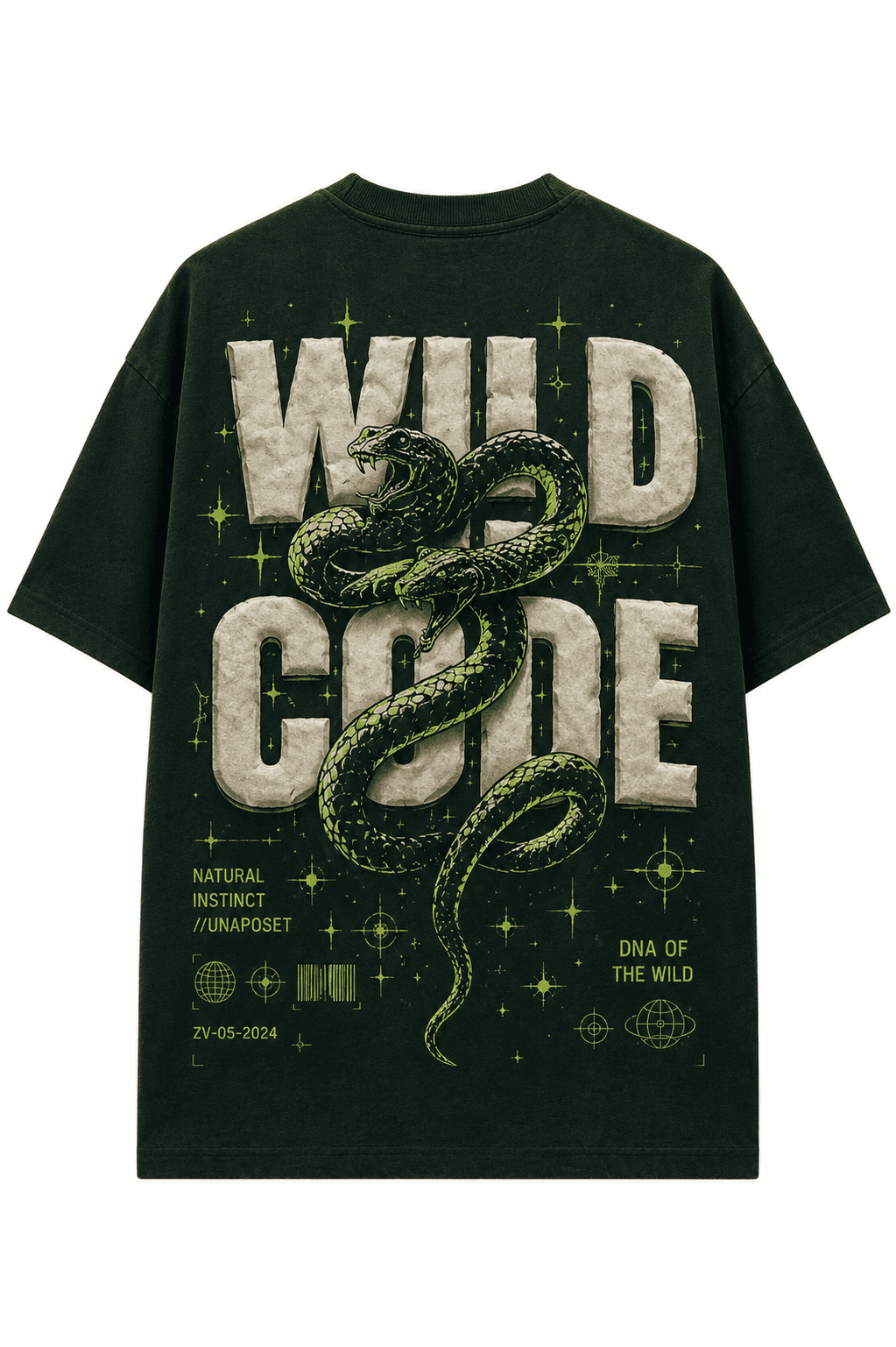 Wild Code™, back view